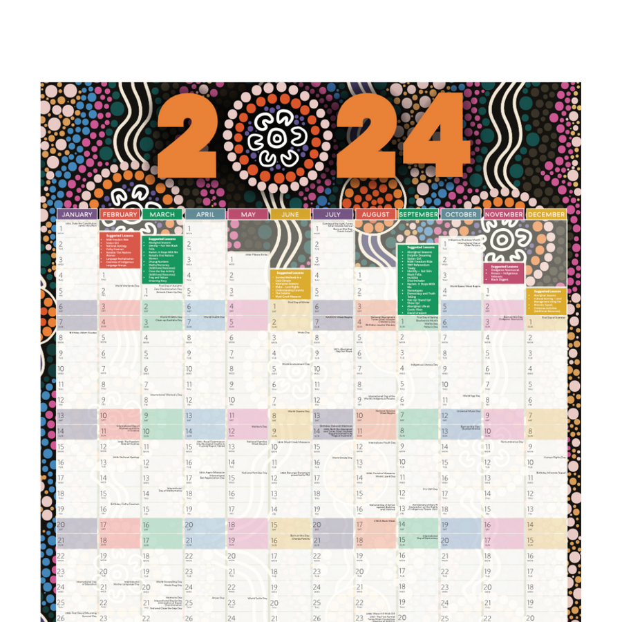 Key First Nations Dates 2024 A1 Planner