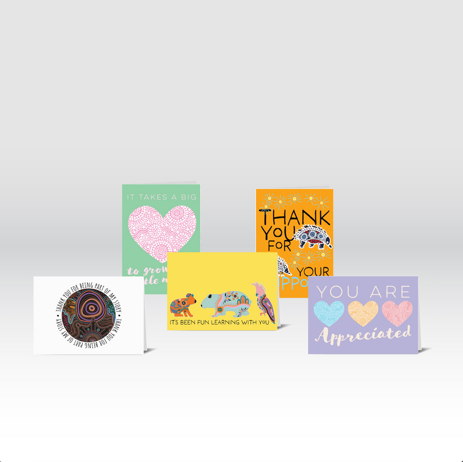 Teacher Appreciation Greeting Card Pack