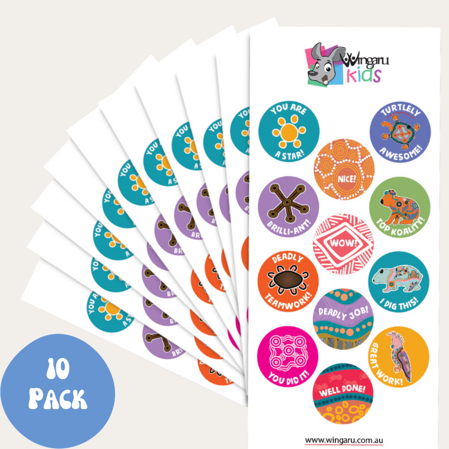 First Nations Sticker 10 Pack Set