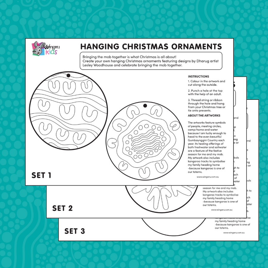 2024 Aboriginal Art Christmas Activity