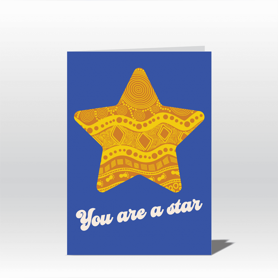 You are a Star Greeting Card