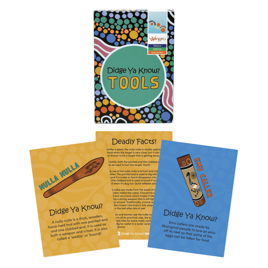Didge Ya Know?: First Nations Tools Information Cards