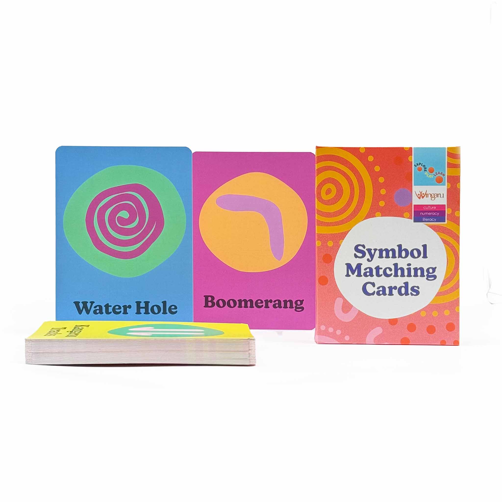 Aboriginal Symbol Matching Cards