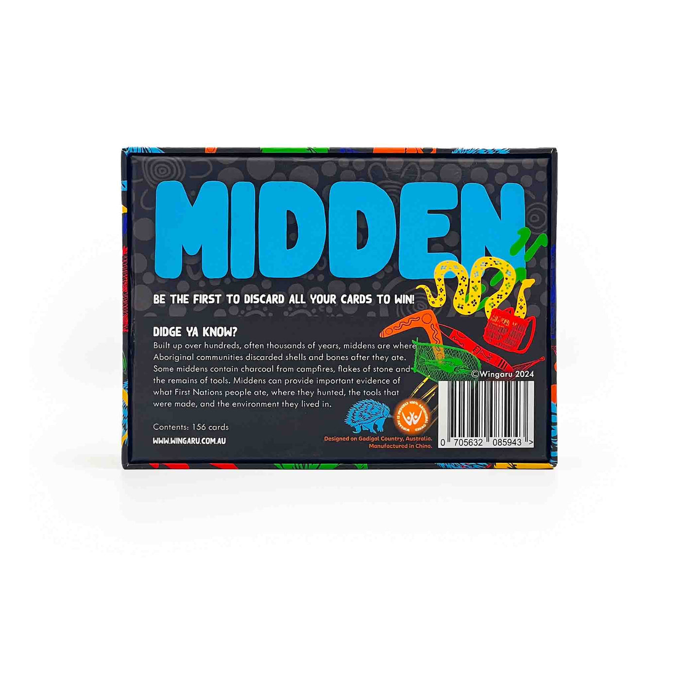 Midden Card Game